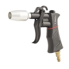 Sunex Tools Sunex Sxbg01K Air Blow Gun Kit Variable Trigger Adjustable Nozzle