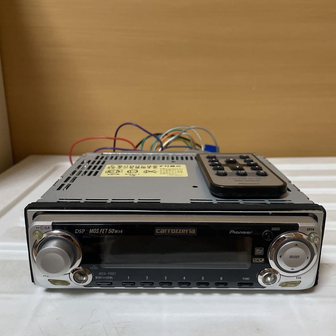 Pioneer carrozzeria MEH-P07 head unit with remote control | eBay