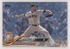 2018 Topps Update Father's Day Powder Blue 49/50 Chris Stratton #US257 4nb