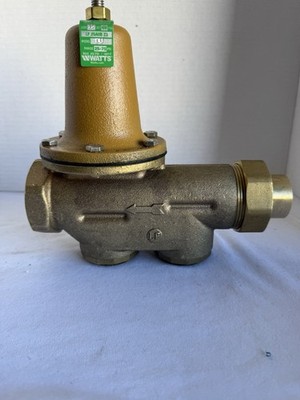 Watts LF25AUB-S-DU-Z3 1 1/4 Water Pressure Reducing Valve MISSING UNIONS