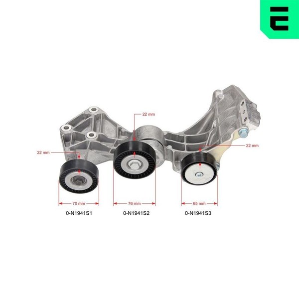 Optimal F8-5636 Riemenscheibe, Kurbelwelle FüR CitroËN Passend FüR Fiat-image