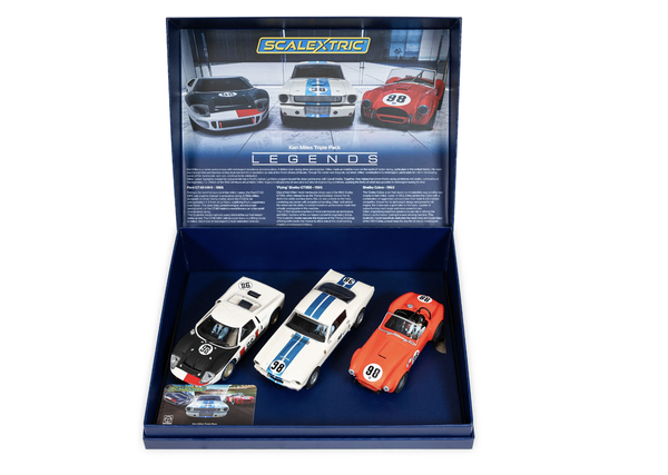 Ken Miles Triple Car Pack 1:32 MaßStab Scalextric C4619A Metall-image