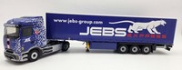 Eligor - MERCEDES-BENZ E-Actros 600 4X2 Mit Tautliner-Auflieger (Jebs Express...
