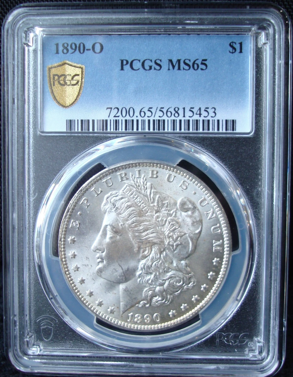 1890年 銀貨 ドラゴンデザイン MS 65 【公式通販】