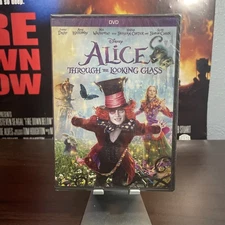 Alice Through the Looking Glass (DVD, 2016) Disney Johnny Depp Anne Hathaway New
