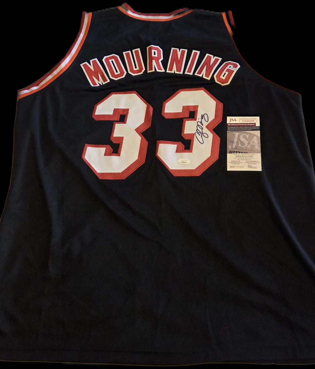 ALONZO MOURNING オーセンティックジャージ Alonzo Mourning NBA Original Autographed Jerseys for sale | eBay