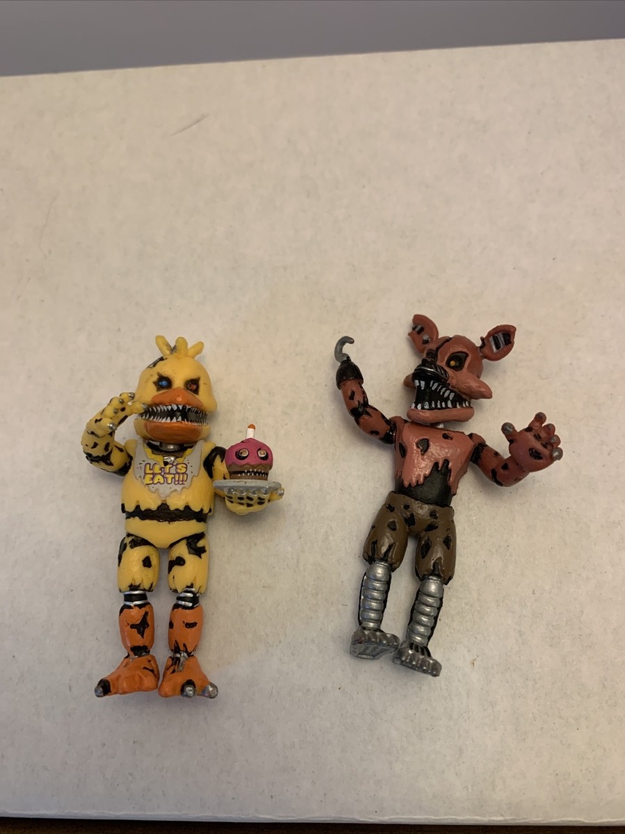 ゲームキャラクター Five Nights at Freddy's Mini Figure Funko Five Nights at Freddys Foxy, Golden Freddy, Chica