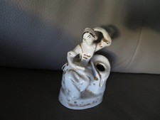 old young woman inkwell in