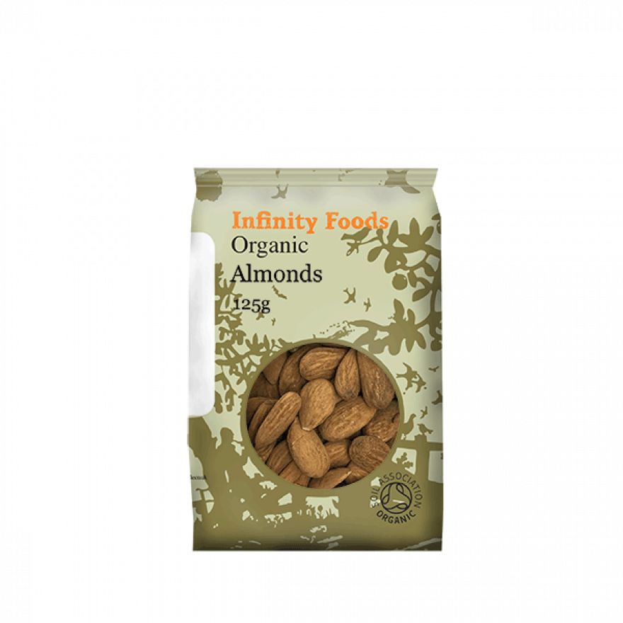 Infinity Foods Organic Almonds 125g