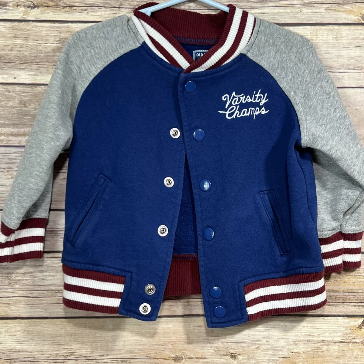 Baby store varsity sweater