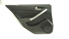 2003-2004 INFINITI G35 REAR DRIVER INTERIOR DOOR PANEL W/ INTERIOR HANDLE OEM