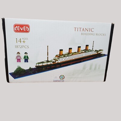 DoVoB Titanic Building Blocks Lego Figures Set 1872 pcs