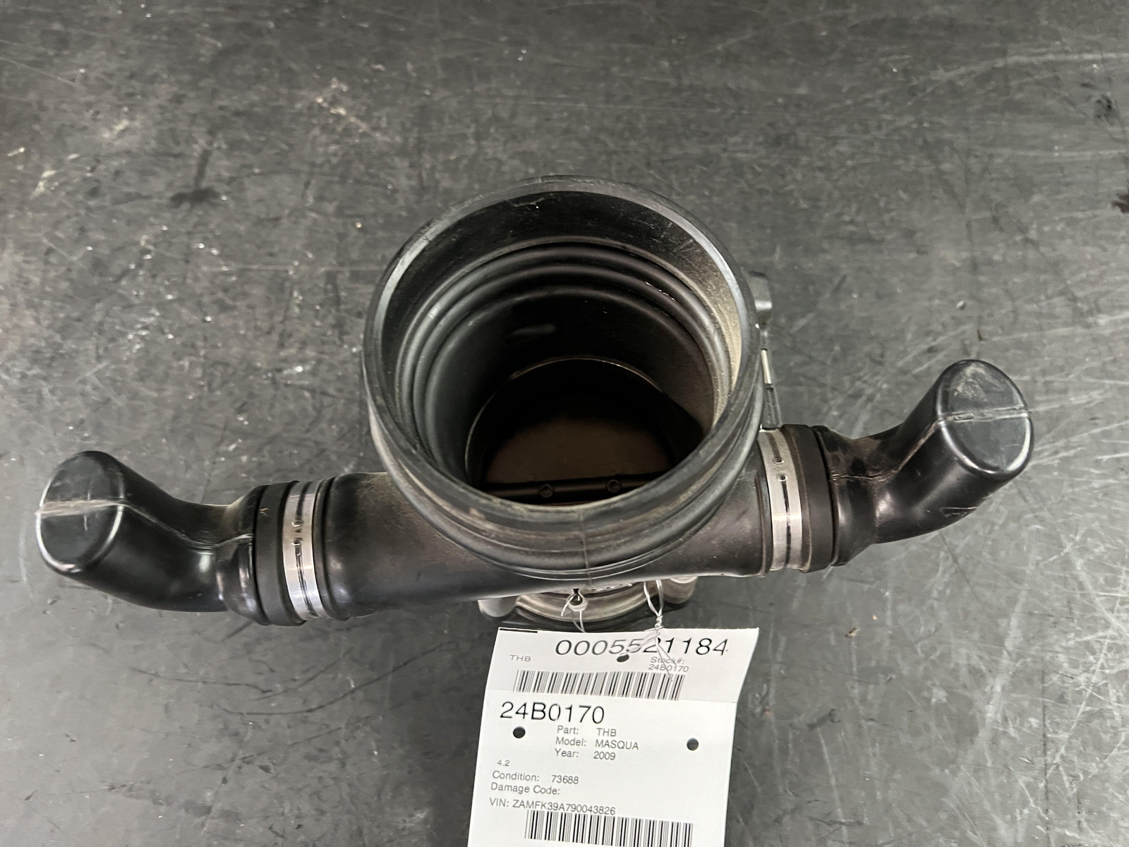 05-11 MASERATI QUATTROPORT 4.2 THROTTLE BODY