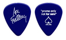 KISS Ace Frehley Signature Blue Promotional Guitar Pick - 1998 Loaded Deck Album