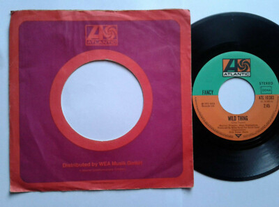 Fancy / Wild Thing / Fancy 7'' Vinyl Single 1973 mit Schutzhülle