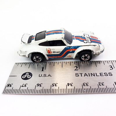 Vintage Hot Wheels 1974 Porsche P-911 White No 6 Turbo Bell Shell