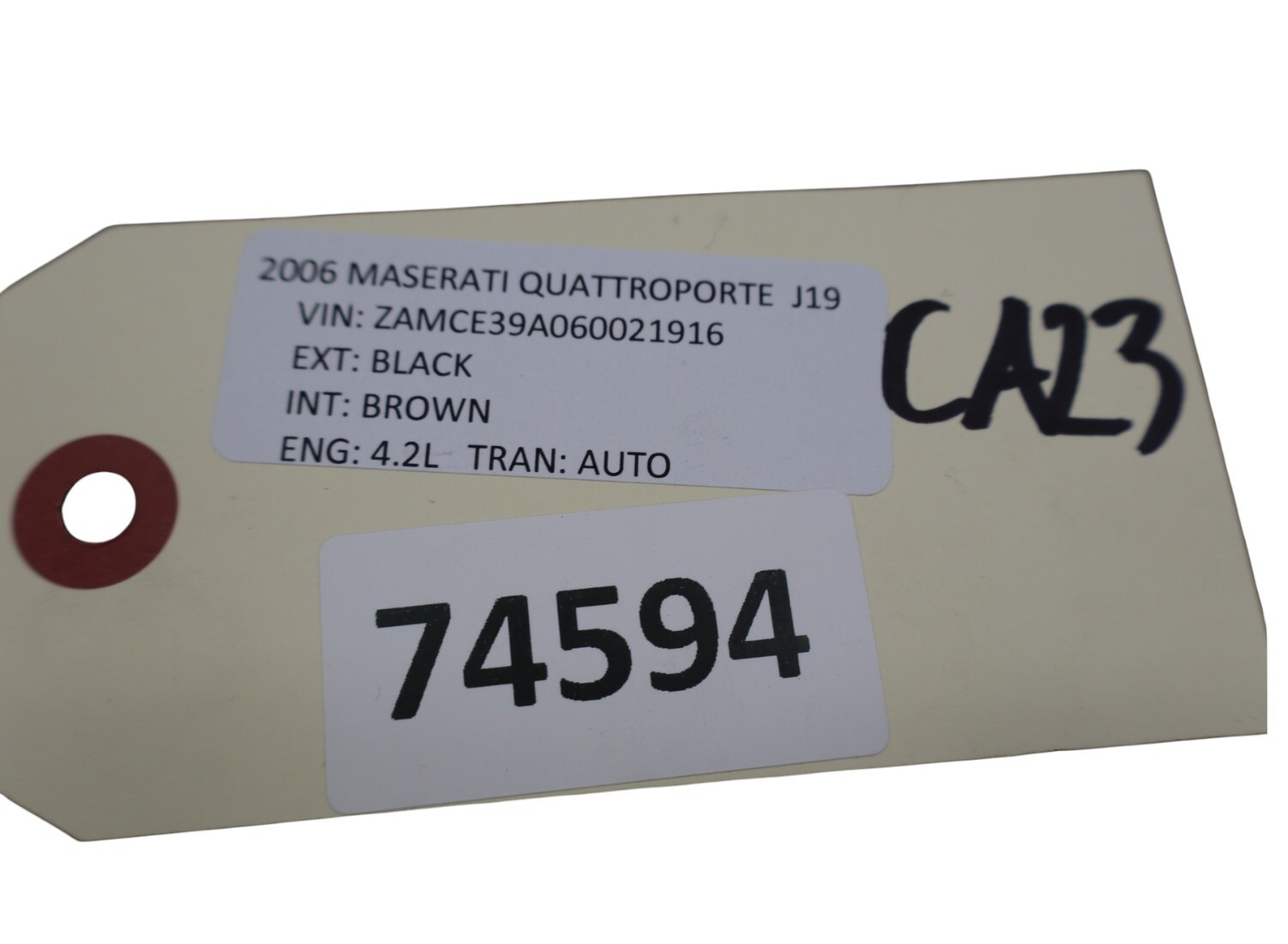 03-10 Maserati Quattroporte M139 Rear Right Side Control Arm Set Of 2 Oem