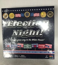 Election Night 2nd Board Game Parents Choice Gold Award White House Math Civics