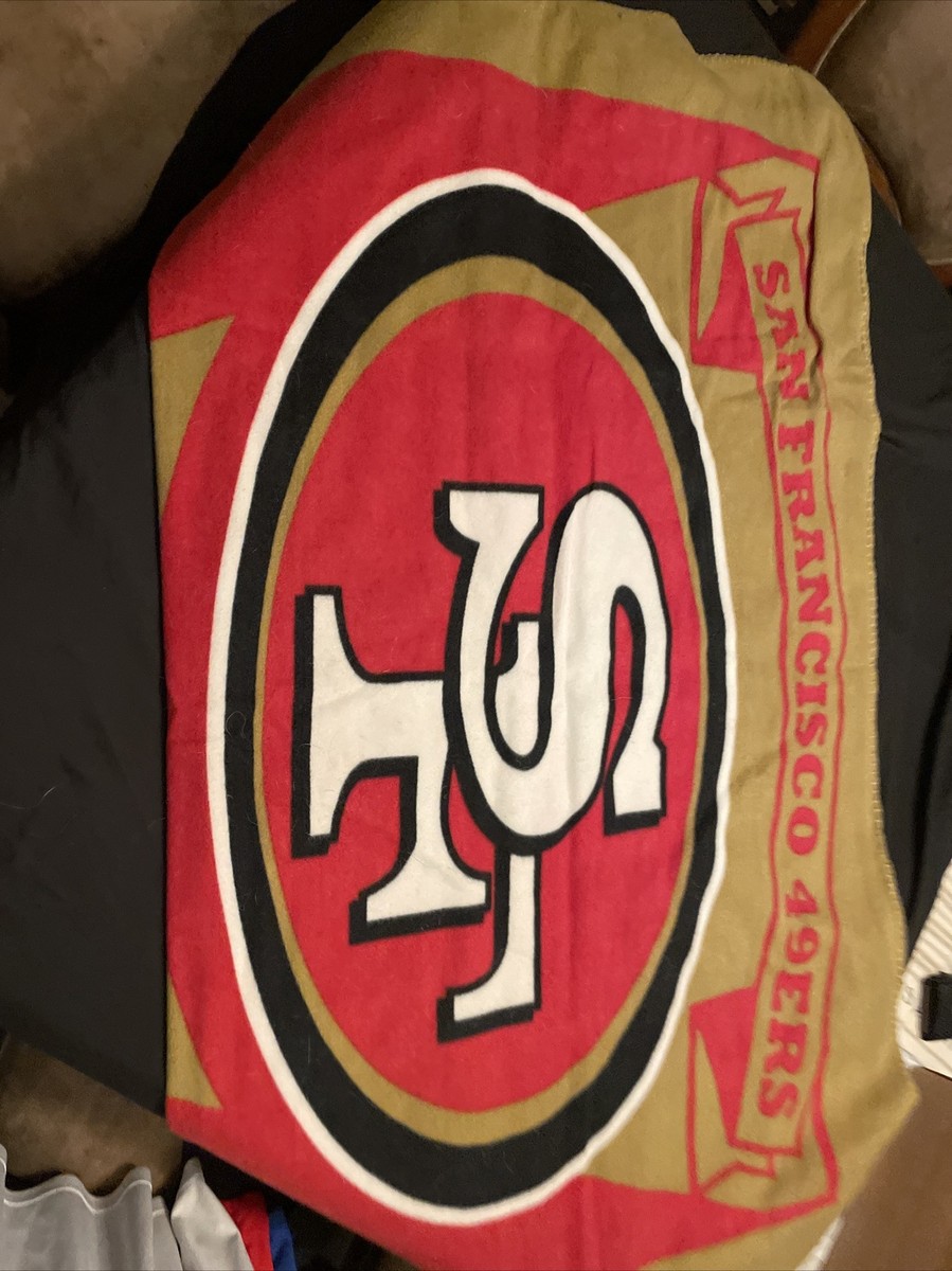 Vintage 90's San Francisco 49ers Stadium Blanket Throw | eBay