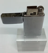 Vintage SCRIPTO Butane Lighter Silver Untested