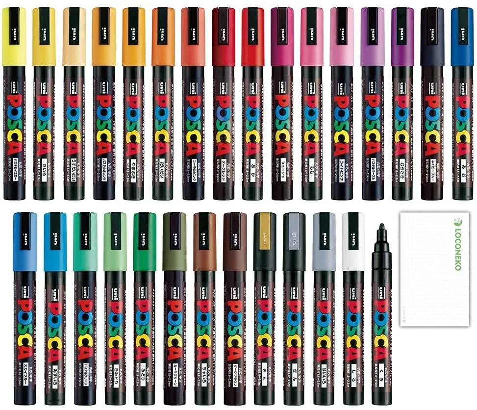 Wholesale Ultimate Posca Marker Set with Case