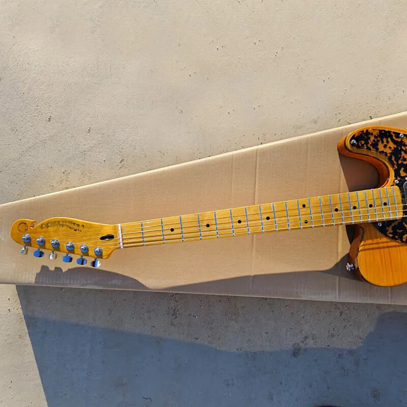 Prince HS Anderson & Hohner Madcat Mad Cat Tele Amber Yellow