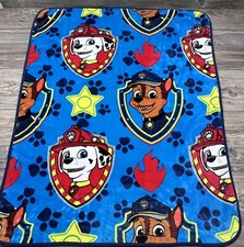 Nickelodeon Paw Patrol Soft Plush Throw Security Blanket 38x48 Chase  Marshall