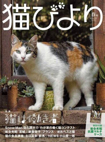Nekobiyori Spring 2023 wydanie Mitsuaki Iwago antybakteryjny multicase - Zdjęcie 1 z 1