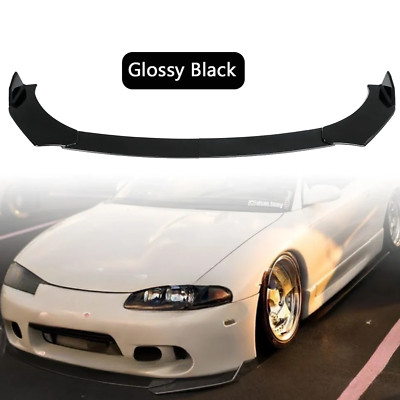 For Mitsubishi Eclipse Front Lip Splitter Spoiler Bumper Vanlance Body Kit