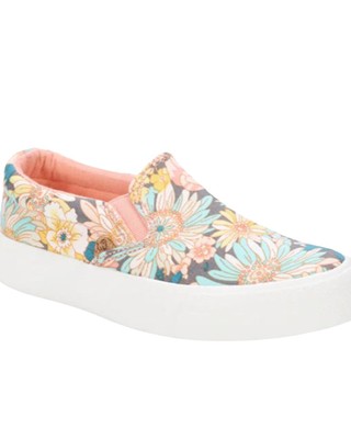 Lamo Footwear Girls' Piper Slip-On Casual Shoes - Round Toe - CK1802-PEFL