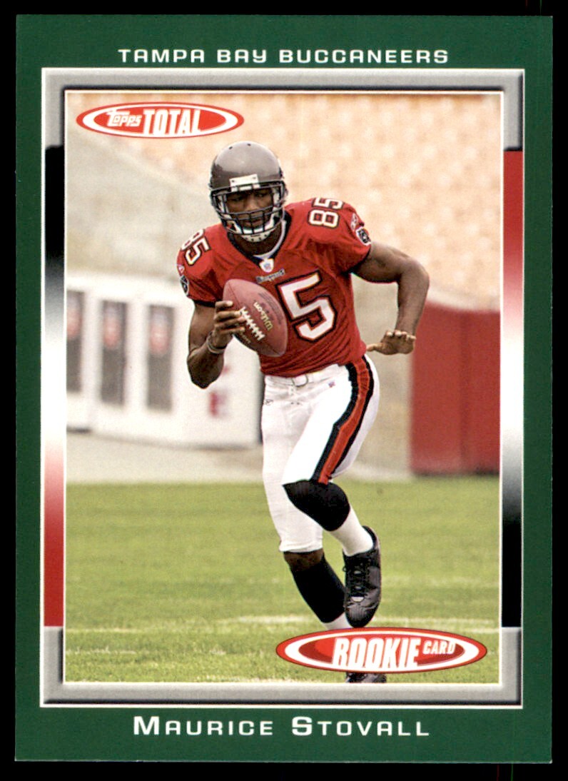 Maurice Stovall 2006 Topps Total Card# 502 RC