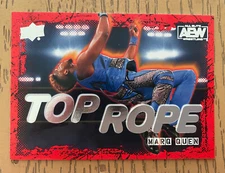 Marq Quen Tope Rope Card Chase Insert AEW Upper Deck #TR-9 Private Party 2021