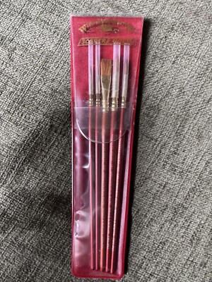 winsor newton Spectre Gold Brush Set New Old Stock O467