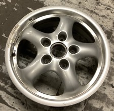 Porsche 911 1995 1996 1997 1998 67221 Aluminum Oem Wheel Rim 17 X 7 Silver
