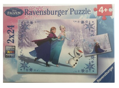  Jigsaw Puzzles Ravensburger Disney Frozen Winter Advantage Children 2 in 1 set
