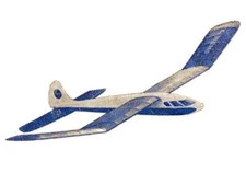 Buzzard F/F Glider 60" Wingspan RC Model Airplane Printed Plans & Templates