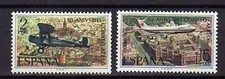 A7799) ESPAGNE 1971 Scott#1694/95 MNH** Service Aérien 2v
