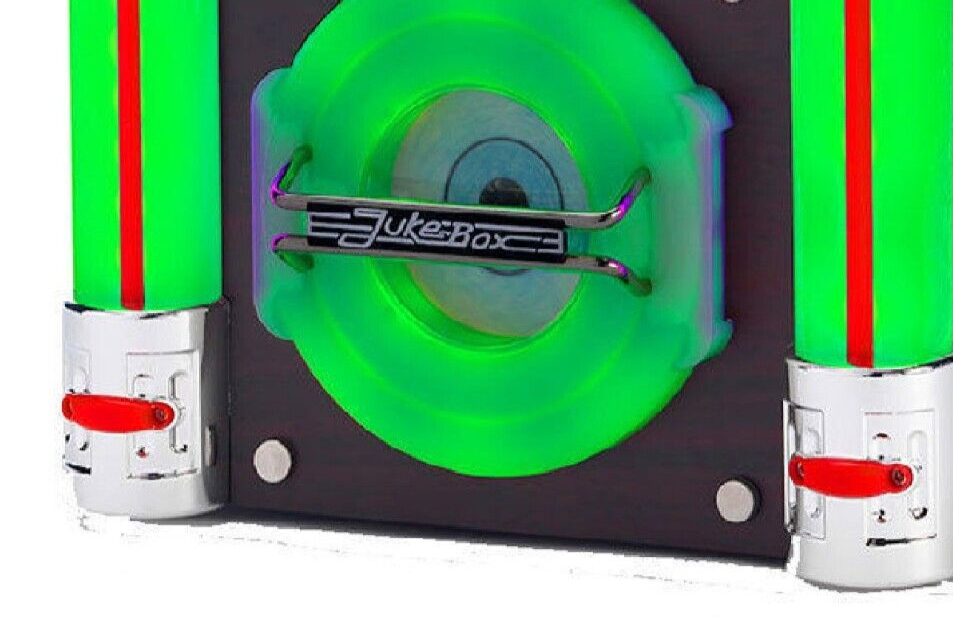 Jukebox Tabletop CD Bluetooth Jive Rock 60 USB Rock Mini LED Sixty