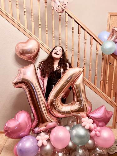 40 Inch Number Balloons Giant Number Foil Mylar Birthday Party - Picture 2 of 5