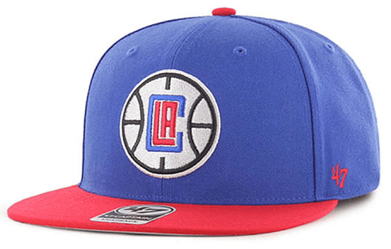 Los Angeles Clippers NBA '47 No Shot Captain Flat Two Tone Hat Cap