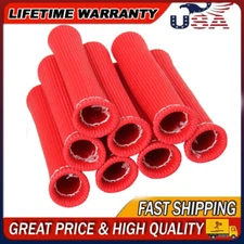 8Pack Spark Plug Wire Boots Protector Sleeve Heat Shield Cover Fit LS1/LS2 2500°