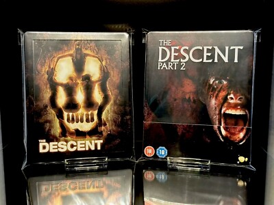 THE DESCENT 1 & 2 Blu-Ray Steelbook Zavvi Exklusiv mit deutschen Ton