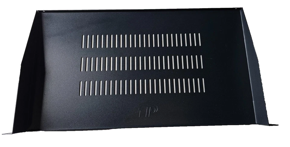 New Cantilever Server Shelf, Vented, 19", 1U, 10" Depth (250mm), 44lb, Black - Image 4 of 4