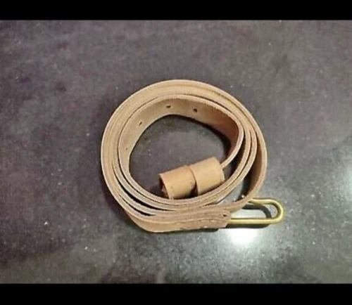 CIVIL WAR US CONFEDERATE UNION BRITISH ENFIELD MUSKET RIFLE SLING-NATURAL