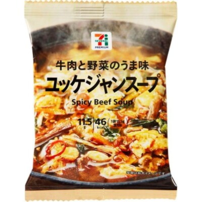 Freeze-Dried Yukgaejang Soup 11.5g Seven Eleven 20 Packs