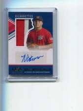 2018 Stars and Stripes 17U Team Silhouettes Nate Wohlgemuth Auto Patch 18/25