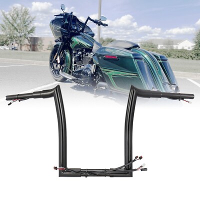 16 inch Prewired Handlebar Ape Hanger for 2016-2023 Harley Road Glide Custom