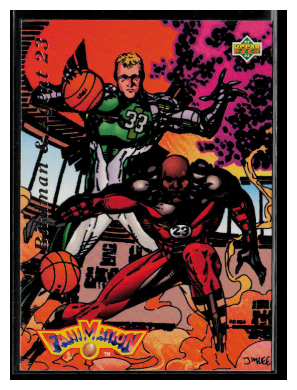 1992 Upper Deck Fanimation #510 Larry Bird / Michael Jordan