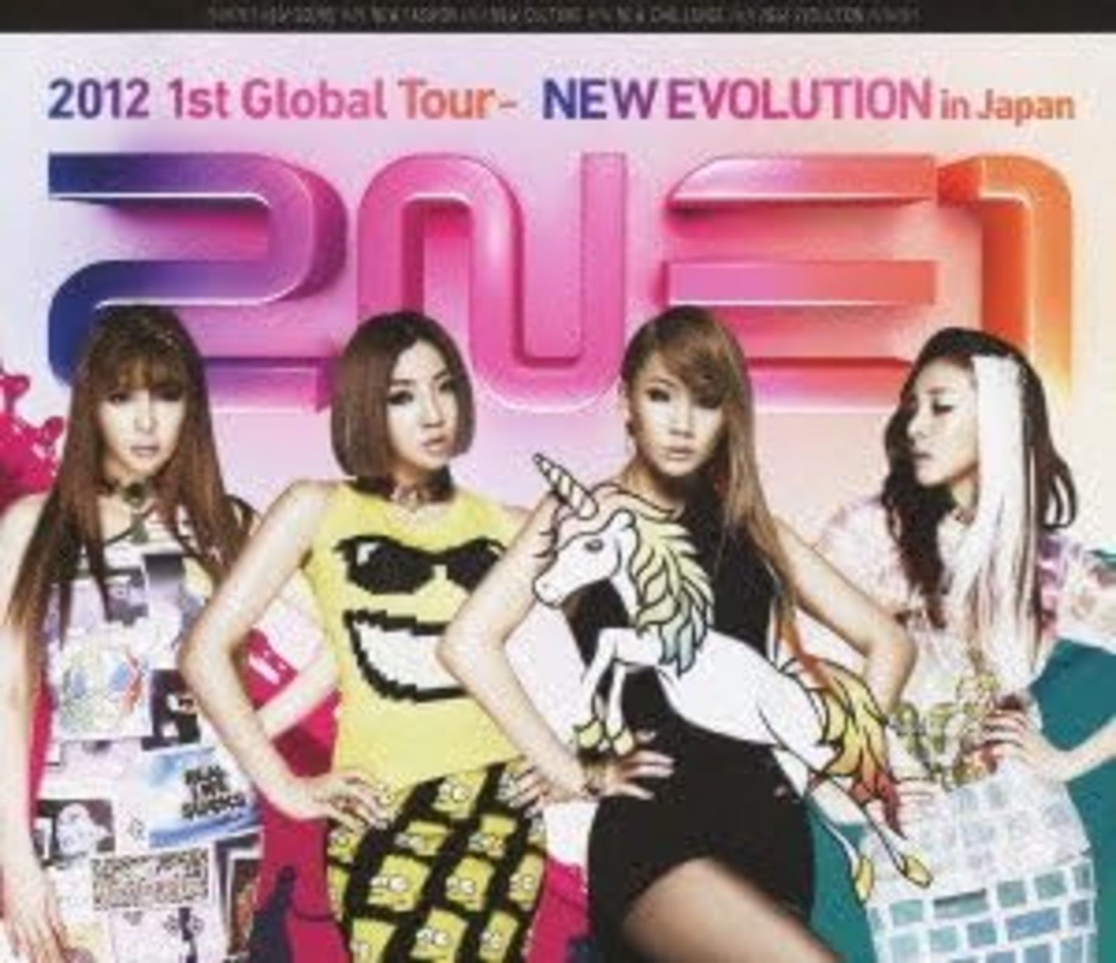 2NE1 2012 1st Global Tour EVOLUTION in K-POP Japan Blu-ray
