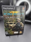 SOCOM 3 US Navy Seals / Playstation 2 PS2 / CIB / Clean / Tested / Read